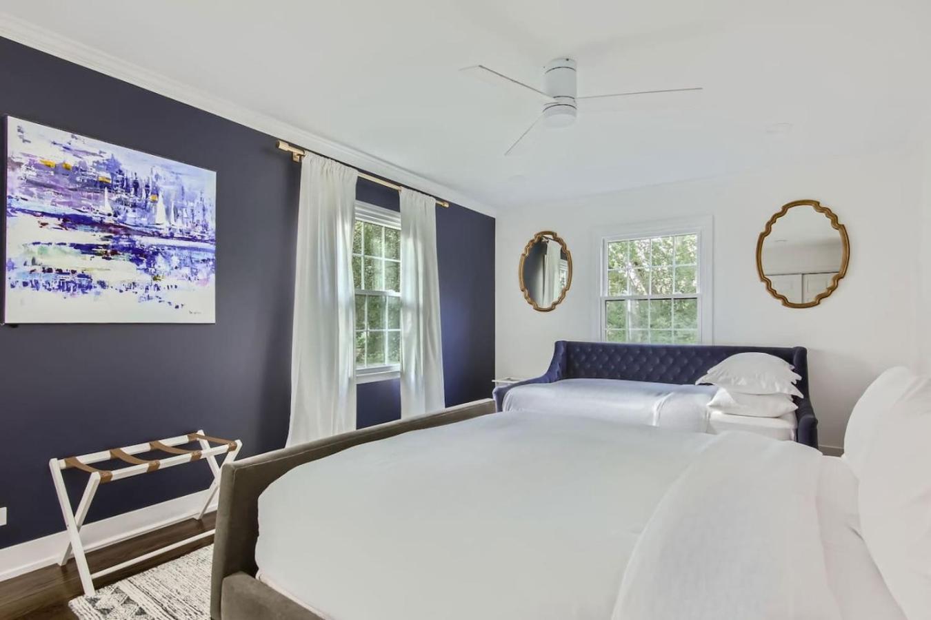 Spacious, Luxury Renovated Home With 4 Kings, Firepit غلين الين المظهر الخارجي الصورة